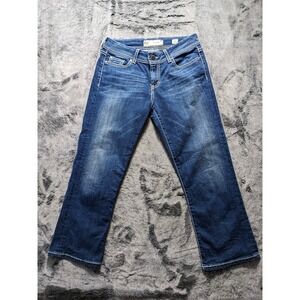 BKE Harper Cropped Women's Jeans Size 27 Dark Wash